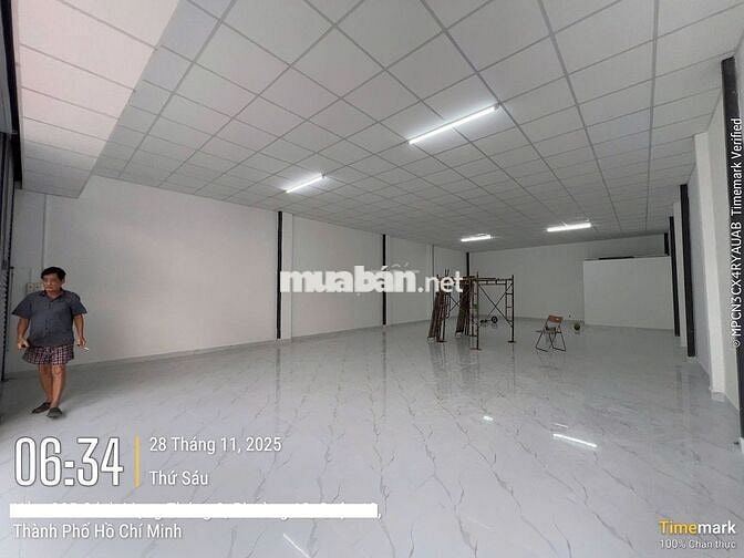 CHO THUÊ MBKD MẶT TIỀN ĐƯỜNG QUANG TRUNG 8,5X15M THÔNG SUỐT