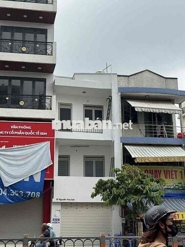 Cho thuê nhà mặt tiền Nguyễn Thái Sơn P4 Q Gò Vấp . Gần chợ , trừơng h