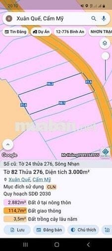 Cần bán đất sổ sẵn gần Sân Bay Long Thành giá 2,8tr/m2