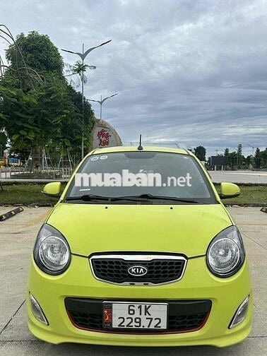 Kia Morning 2011 Số tự động Vàng chanh