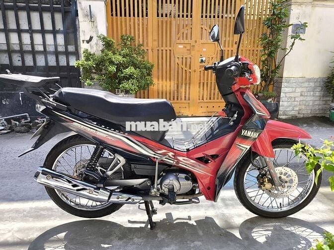 xe Yamaha Sirius RC 2013 đỏ đen + thùng givi