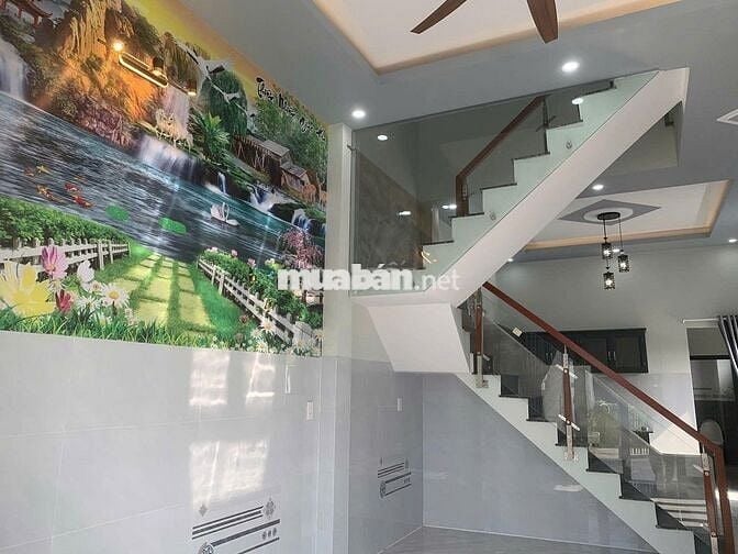 Bán Nhà Hoàn Công Mới 100% 1 trệt 1 lầu đường số 16 XÃ CỦ CHI TPHCM