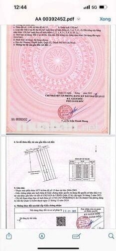 Bán đất Mặt tiền đường Liên Phường nối Lê Thị Riêng - Cầu Phú Long