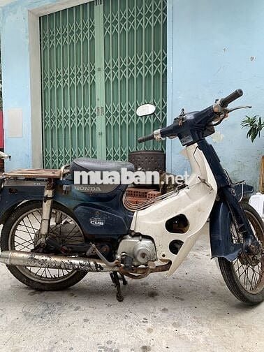 Honda Cub 70 Trắng Xanh đậm Đã sử dụng