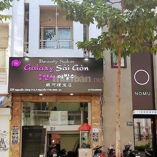 Mặt tiền Nguyễn Công Trứ, DT 4,5x21,5m, Hầm 5 lầu, 68 tỷ giảm gá 62 tỷ