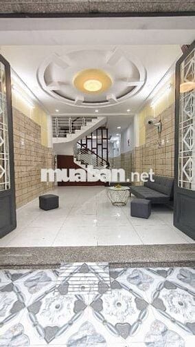 Hương Lộ 2 – Nhà 1T2L, 4x14m, hẻm 8m thoáng sạch