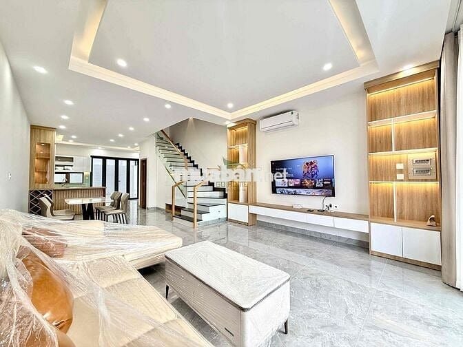 CHO THUÊ NHÀ MỚI ĐẸP 3 PHÒNG NGỦ FULL NỘI THẤT MỸ GIA GÓI 8 GIÁ 25 TRI