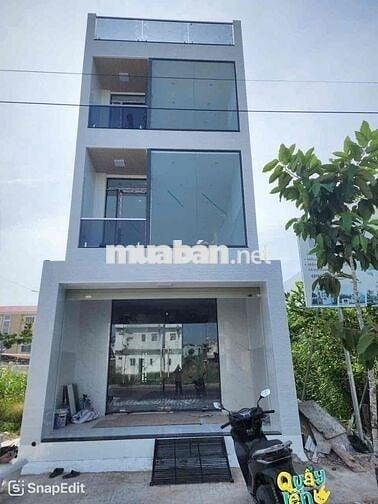 Nhà trệt 2 lầu mới 100% KDC Hồng Phát