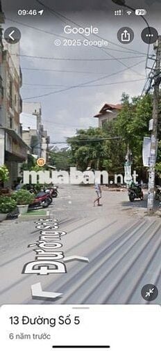 CẦN BÁN CĂN NHÀ 2 MẶT TIỀN DƯỜNG SỐ 5 VÀ HẺM ĐƯỜNG DƯƠNG QUẢNG HÀM