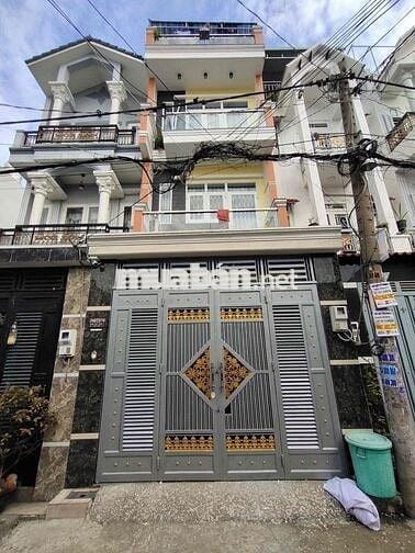 Chính Chủ Cần Bán Nhà 4 Tầng Q12, Hẻm Xe Hơi, DTSD 182.9m2