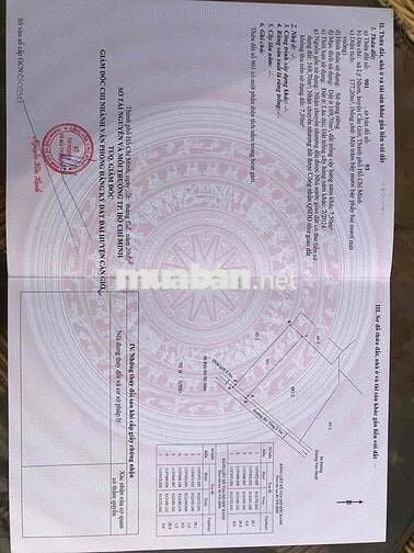 Bán đất thổ cư toàn bộ 177 m2, Lý Nhơn chính chủ