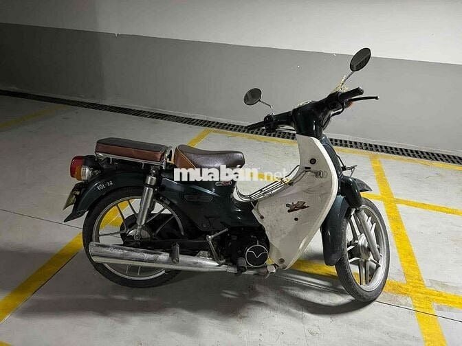 Honda Cub Cổ điển Xanh lá, trắng