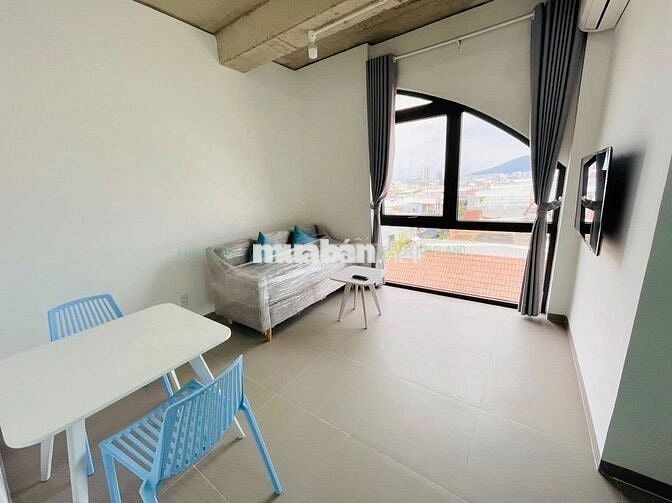 CHO THUÊ CĂN HỘ 1 PHÒNG NGỦ CÓ BAN CÔNG NGAY CẦU HÀN  NHIỀU TIỆN NGHI