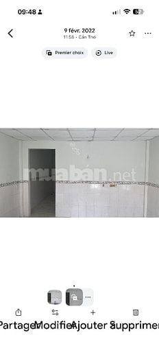 Nhà cho thuê khu vực trung tâm thành phố Cần Thơ quận Ninh kiều 