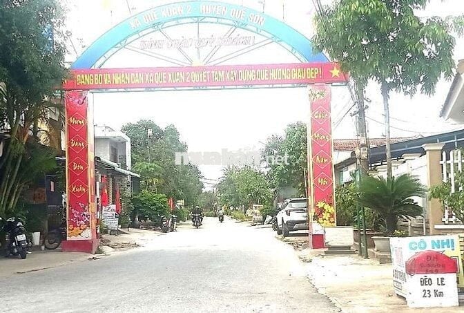 Kẹt tiền bán nhanh lô đất 150m2 ở quê Phú Quế Sơn Đà Nẵng