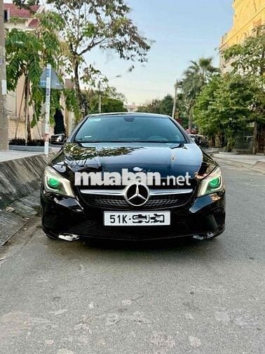 Mercedes CLA 200 đen 2015 Bstp