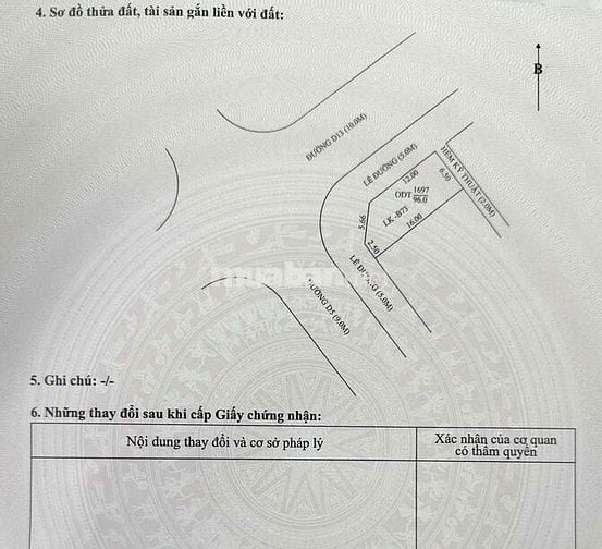 NỀN GÓC 3 MẶT TIỀN KDC HỒNG LOAN (Sổ Hồng Chính Chủ)