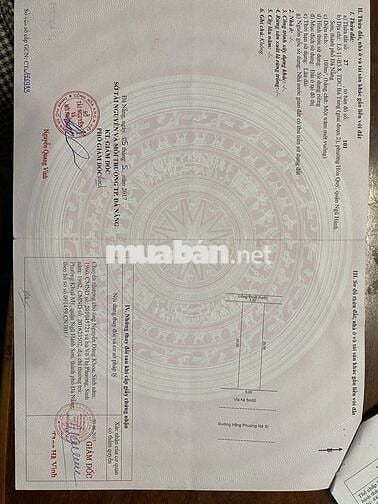 Bán đất tặng nhà , đường 7,5m, view công viên.