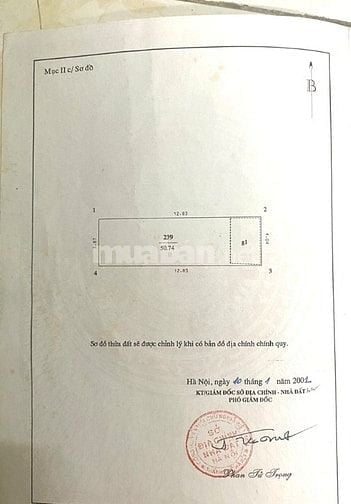 Chính Chủ Bán Đất Tặng Nhà Mặt Ngõ Chính KĐT Trung Yên 