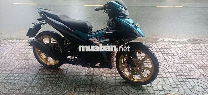 Xe côn tay Yamaha Exciter 150 xanh đen xe nhập