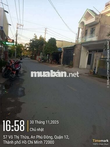 NHÀ RIÊNG 95M² 4 TẦNG 6PN  VÕ THỊ THỪA QL1 A_Q12_ CẠNH ĐH N TẤT THÀNH