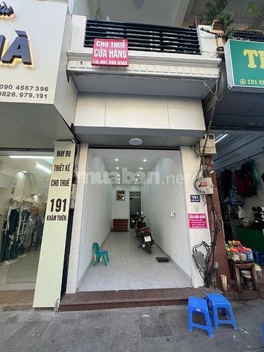 Chính chủ cho thuê mặt bằng tầng 1 phố Khâm Thiên, DT 30m2, 10triệu/th