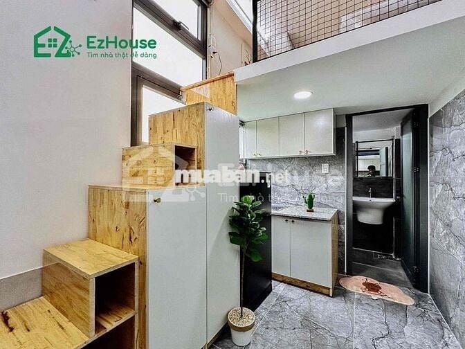 Phòng duplex view kính, cửa sổ trời. Full nội thất gần Aeon tân phú