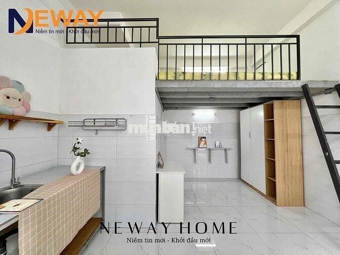 PHÒNG CÓ GÁC SẴN NỘI THẤT CƠ BẢN NGAY HƯƠNG LỘ 2 - LÊ VĂN QUỚI