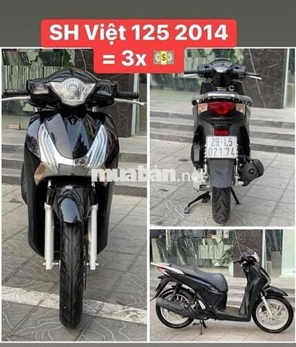 Honda SH125i 2014 Đen