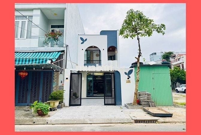 🔴🆘 Nhà Đẹp Hòa Minh 🆘 2 tầng mới đẹp mặt tiền đường hòa phú 19