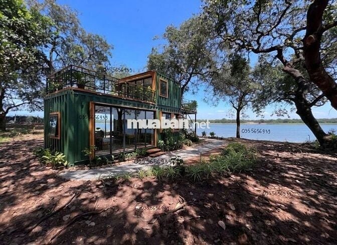 🏡Nhà Vườn Container View Trọn Hồ Trị An Chốn "Chill" Cực Phẩm, GIÁ RẺ🌿