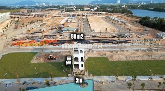 Khu đô thị kiểu mẫu bên sông, sổ đỏ sẵn sàng - hạ tầng hoàn thiện.