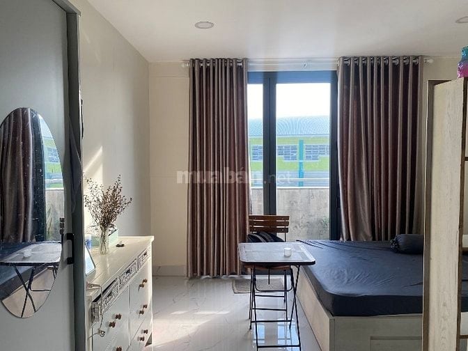 PHÒNG MỚI - BAN CÔNG, 35M2 FULL NỘI THẤT