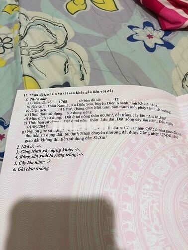 Đất Chính Chủ ven Tp Nha Trang