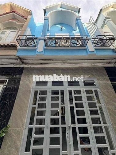 Nhà Hóc Môn 425triệu đúc thật kiên cố sát chợ Nhị Xuân điện nước sẵn