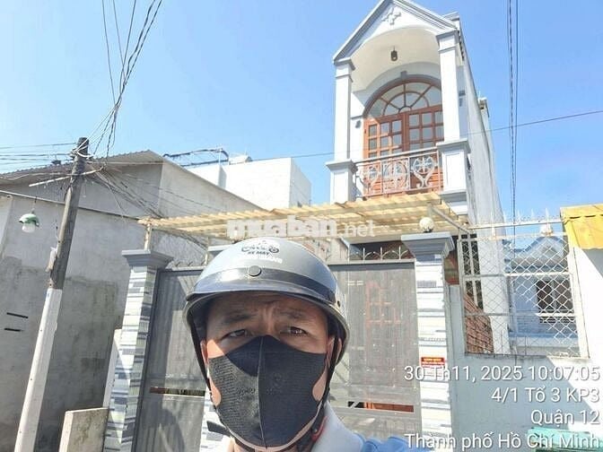 🌟 NHÀ 3 TẦNG - 4x23M - TRẦN THỊ CỜ, THỚI AN, QUẬN 12 .NHỈNH 4 TỶ.🌟