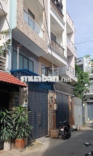 Nhà 4 tầng, hẻm kinh doanh ô tô thông, gần Chợ Võ Thành Trang.