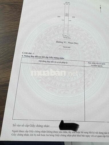 🏡 ĐẤT ĐẸP CHÍNH CHỦ – ĐƯỜNG N1 VSIP 2 MỞ RỘNG (KHU A)