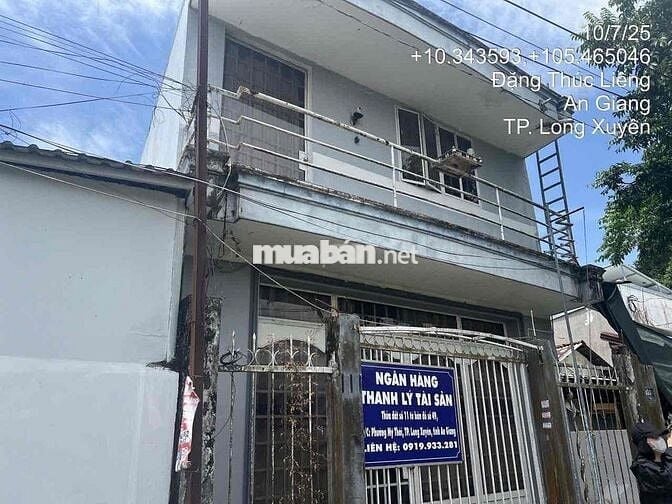 Thanh lý nhà tại hẻm Trần Hưng Đạo, Mỹ Thới, Long Xuyên, An Giang
