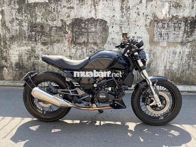 GPX Gentleman 200cc Đen Côn tay