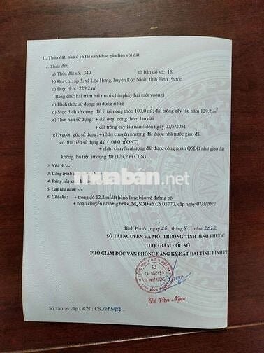 Kẹt tiền bán rẻ lô đất đẹp sát quốc lộ 13