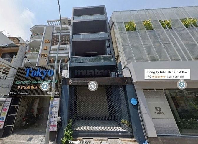 BÁN GẤP MẶT TIỀN NGUYỄN VĂN THỦ, Q.1 DT: 5X38M, 5 TẦNG 62,5 TỶ