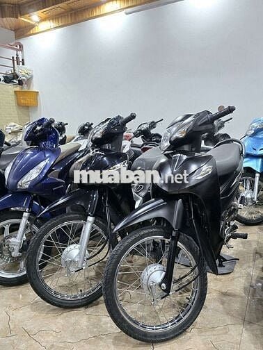 Honda Wave 110 Đen Trắng Xanh