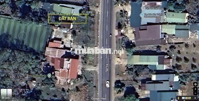 Bán đất nền mặt tiền Quốc Lộ 14, Hòa Phú, Chư Pah, Gia Lai