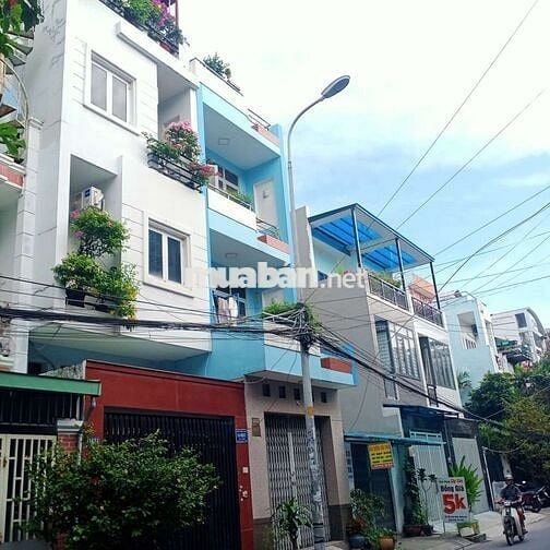 Hẻm xe hơi, Phạm Văn Chiêu, 4x 16m, 5 tầng, 4pn, giao 7 tỷ 3.