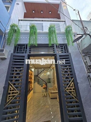 Bán nhà đẹp mới full nội thất hẻm 112 Bùi Minh Trực P5 Q8