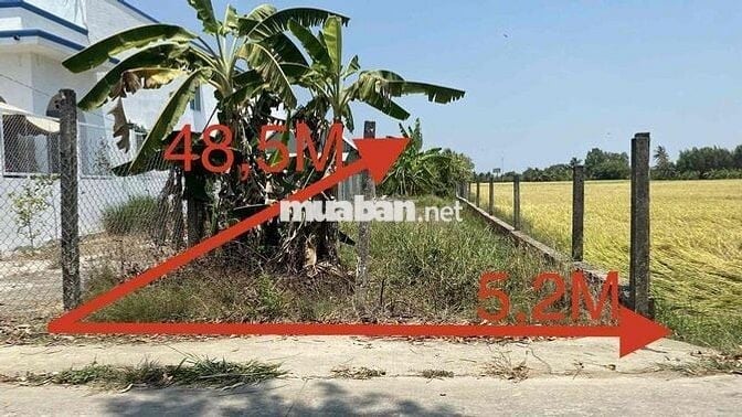 Ngân hàng thanh lý 270m2 đất mặt tiền tại Bình Thạnh, Thủ Thừa, LA