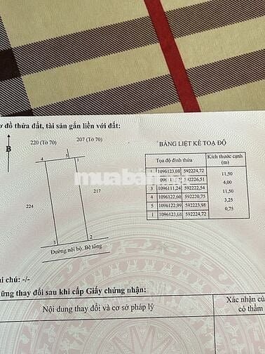 bán nhà diện tích 45,9m2, 3 phòng ngủ, đường đồng khởi nối dài