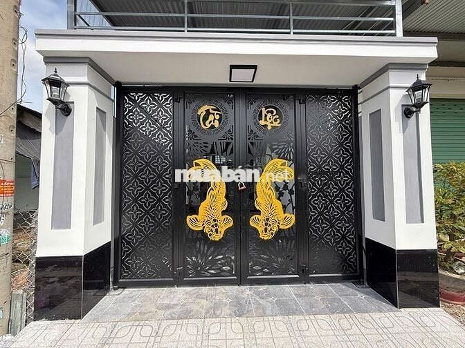 NHÀ MẶT TIỀN HẺM THÔNG NHỰA 10M NGAY CHỢ BÀ LÁT - 795 TRIỆU