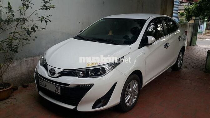 Toyota Vios 2019 1.5G CVT - 37800 km